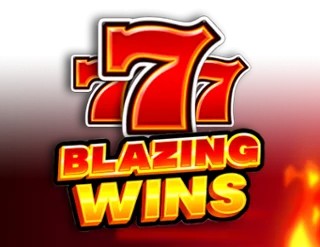 Slots logo of Blazing Wins from Playson at NeonVegas Casino