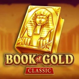 Book of Gold Classic slot visual from Playson available on neonvegaskasino.fi