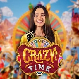 Enjoy Crazy Time by Evolution – logo hosted on neonvegaskasino.fi