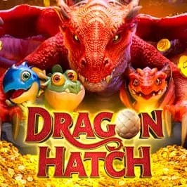 Dragon Hatch logo – Slots by PG Soft at NeonVegas Casino