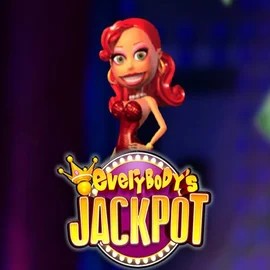 Everybody's Jackpots logo by Playtech at NeonVegas Casino