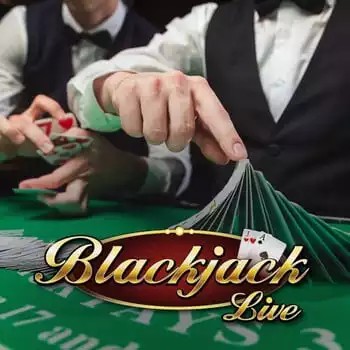 Live Blackjack slot visual from Evolution available on neonvegaskasino.fi