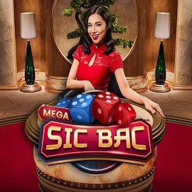 Mega Sic Bac game by Pragmatic Play – logo hosted on NeonVegas Casino