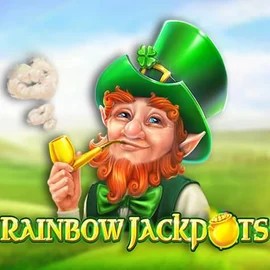 Rainbow Jackpots logo by Red Tiger Gaming NeonVegas Casino