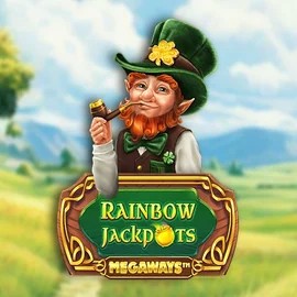 Rainbow Jackpots Megaways slot visual from Red Tiger Gaming available on neonvegaskasino.fi