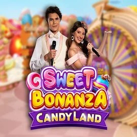Sweet Bonanza Candy Land Live by Pragmatic Play, showcased at neonvegaskasino.fi – game logo